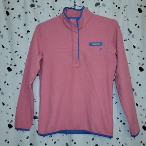 Vintage Columbia Fleece Quarter Button-Up